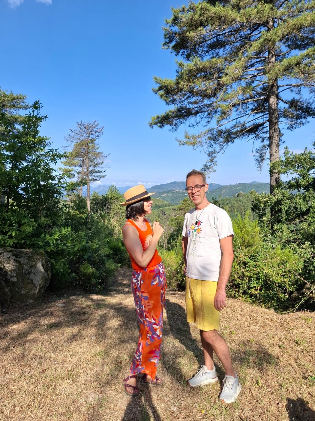 Barbara et Vincent en balade